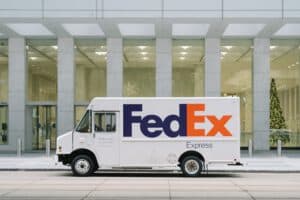 משאית של fedex